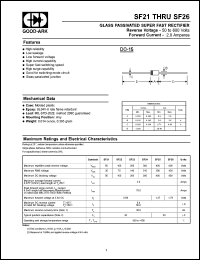 SF26 Datasheet
