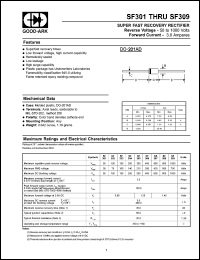 SF307 Datasheet