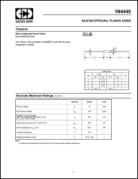 1N4448 Datasheet