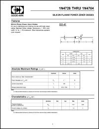 1N4753 Datasheet