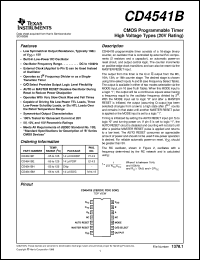 CD4541BCN Datasheet