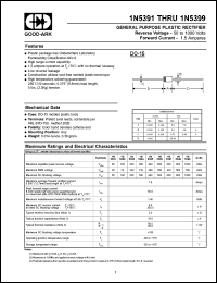 1N5391 Datasheet