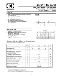 BA157 Datasheet