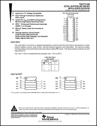 74ACT11240DBLE Datasheet