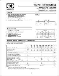 HER155 Datasheet