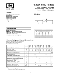 HER307 Datasheet