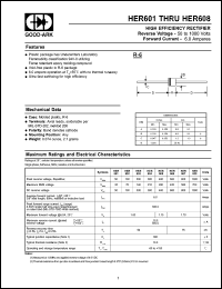 HER604 Datasheet