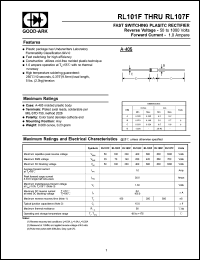 RL107F Datasheet