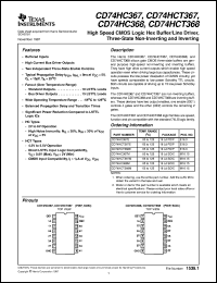 CD54HC366F3A Datasheet