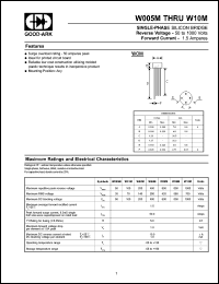 W01M Datasheet