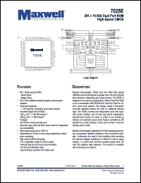 7025ERPQS35 Datasheet