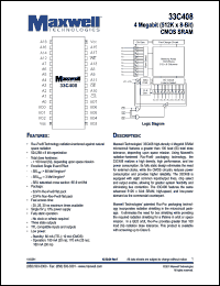 33C408RPFE20 Datasheet