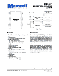 28C256TRT1FB15 Datasheet