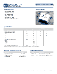 SME900-17-PCB Datasheet