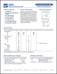 MH1 Datasheet