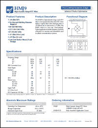 HMJ9 Datasheet