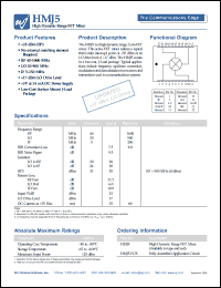 HMJ5 Datasheet
