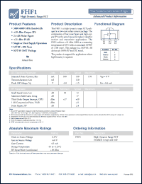 FHF1 Datasheet