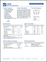AM1 Datasheet