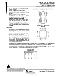 SNJ54AHCT573FK Datasheet