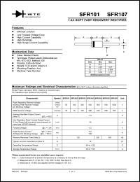 SFR107 Datasheet
