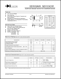 SD103BWS-T1 Datasheet