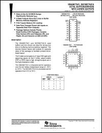 SNJ54BCT543JT Datasheet