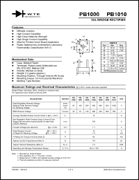 PB1010 Datasheet