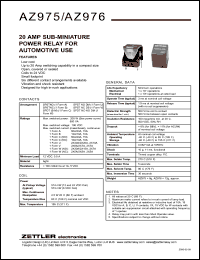 AZ975-1C-24D Datasheet