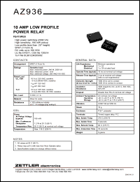 AZ936-1A-48D Datasheet