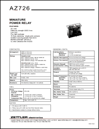 AZ726-1A-220A Datasheet