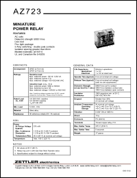 AZ723-2A-6A Datasheet
