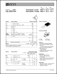 IXGM17N100A Datasheet
