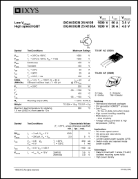 IXGM25N100 Datasheet