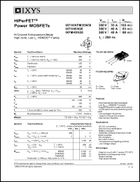 IXFH35N30 Datasheet