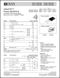 IXFM10N100 Datasheet