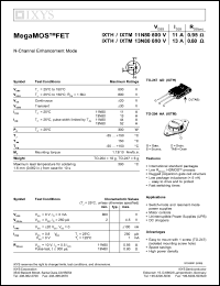 IXTM12N90 Datasheet