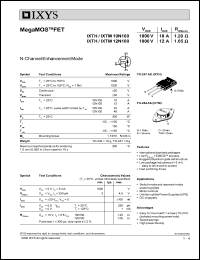 IXTM10N100 Datasheet