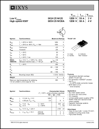 IXGH25N120 Datasheet