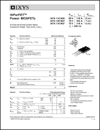 IXFK100N10 Datasheet