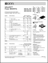 IXFN100N20 Datasheet