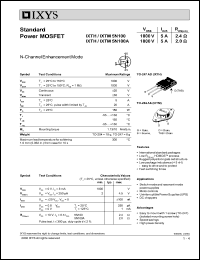 IXTH50N20 Datasheet