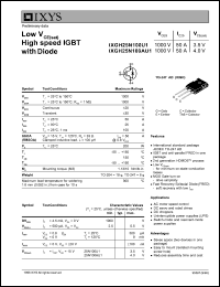 IXGH25N100AU1 Datasheet
