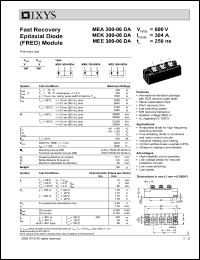 MEE300-06DA Datasheet