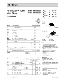 IXGT30N60BD1 Datasheet