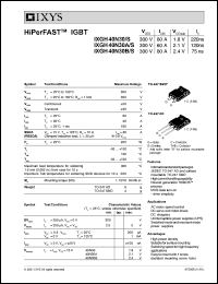 IXGH40N30 Datasheet