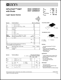 IXGH32N60CD1 Datasheet