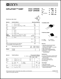IXGA20N100 Datasheet