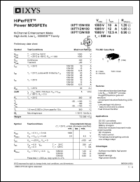 IXFT10N100 Datasheet