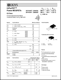 IXFT26N50 Datasheet